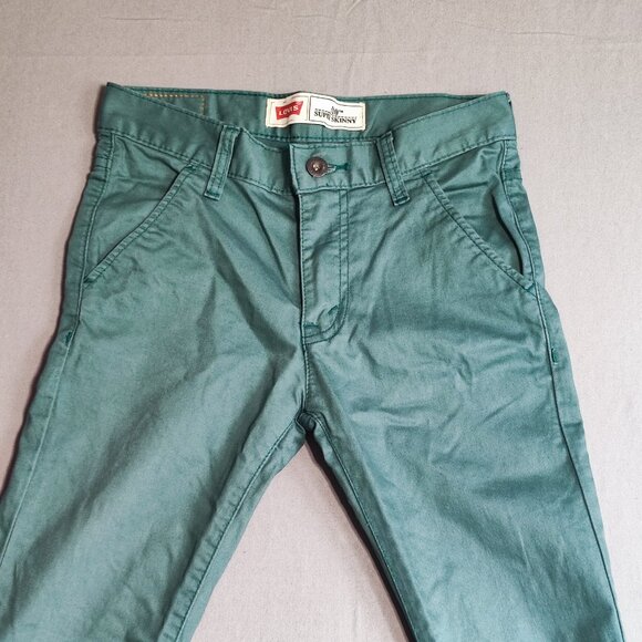 Levis 510 jeans women's size 12 reg. 26X26 green super skinny, stretch - Picture 2 of 12